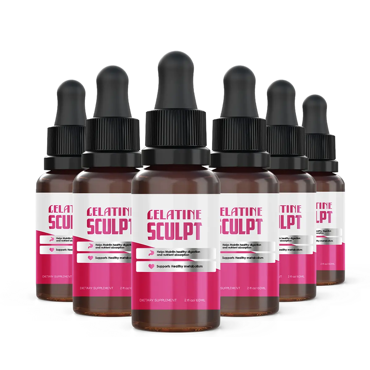 Gelatine Sculpt 6 Bottles
